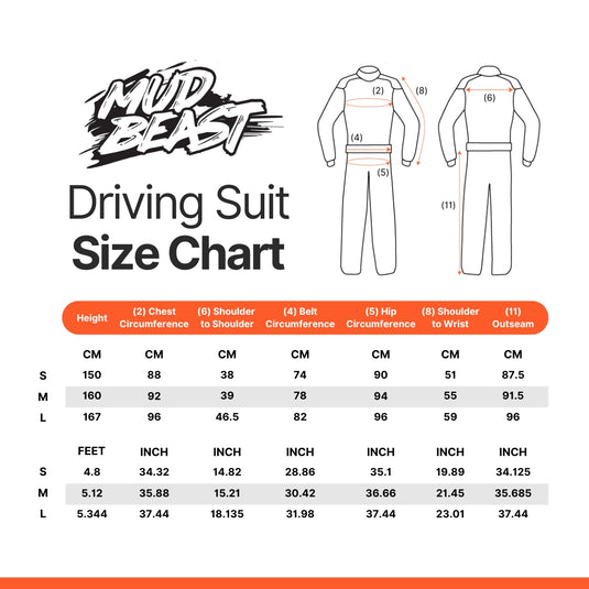MudBeast Off-Road Driving Suit