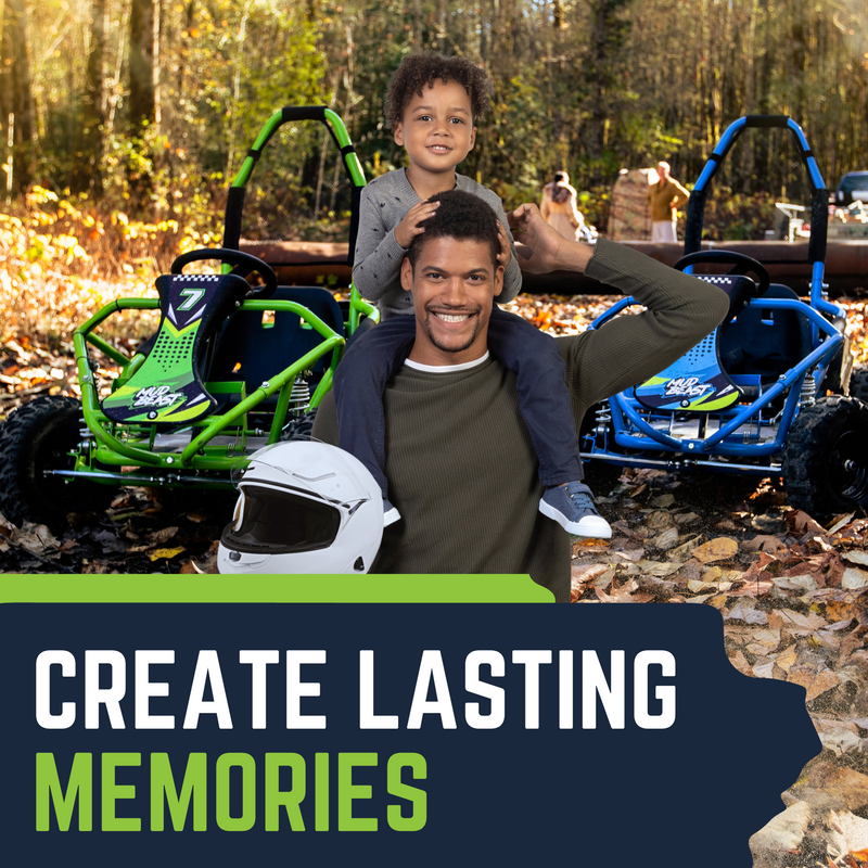 Load image into Gallery viewer, MudBeast 98cc Gas Powered Go Kart: Off-Road, 4-Stroke, Safe & Fun